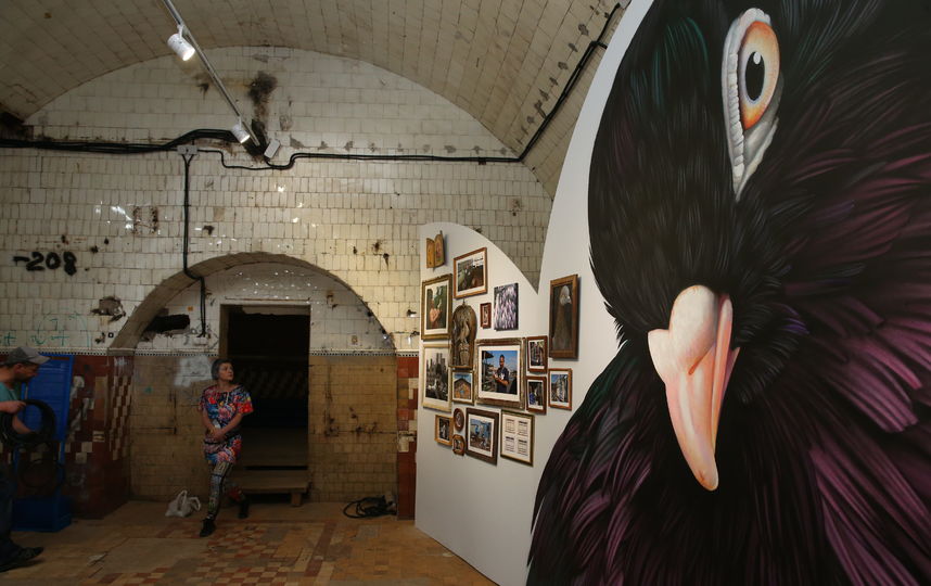 В столице состоялось открытие выставки, которая объединила уличное искусство разных стран. Фото Василий Кузьмичёнок