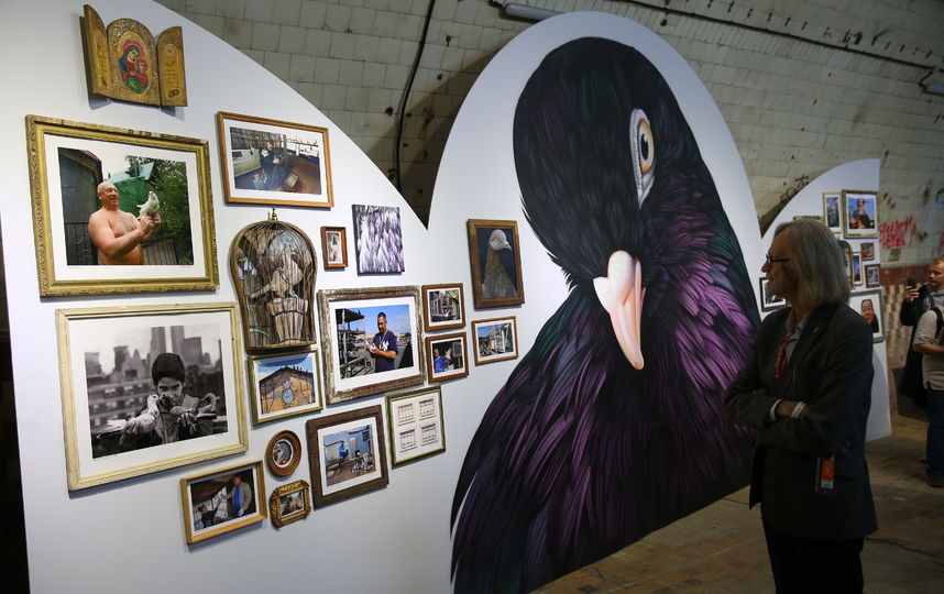 В столице состоялось открытие выставки, которая объединила уличное искусство разных стран. Фото Василий Кузьмичёнок