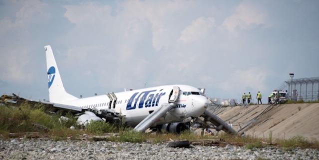 Опубликовано видео пострадавшего в аварии с Boeing в Сочи