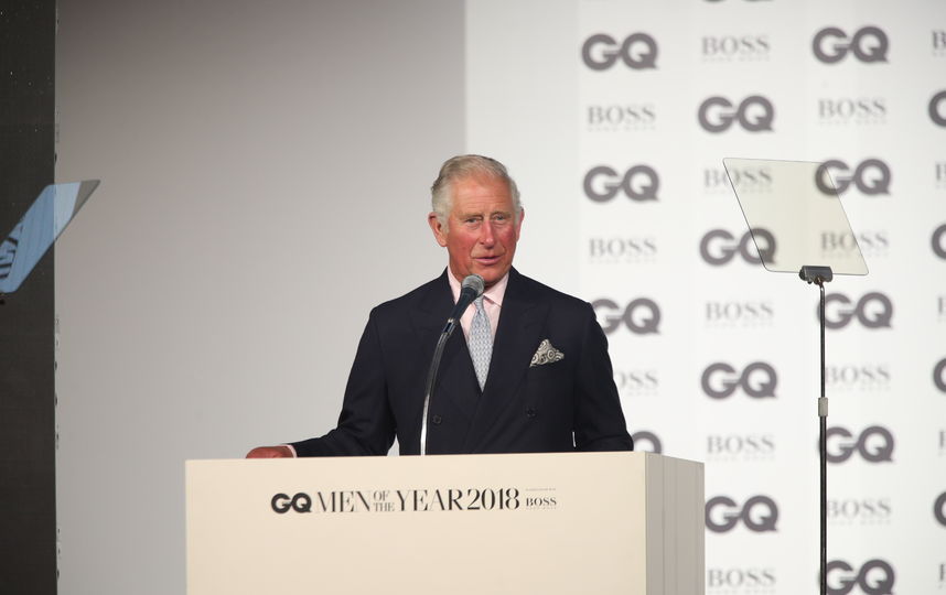 Принц Чарльз выступил на торжественной церемонии. Фото Getty