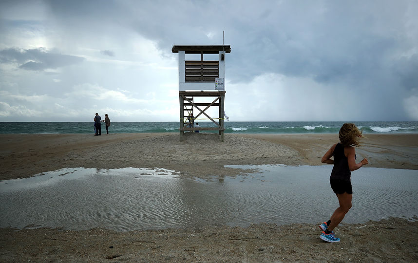 Каролина готовится к урагану Флоренс. Фото AFP