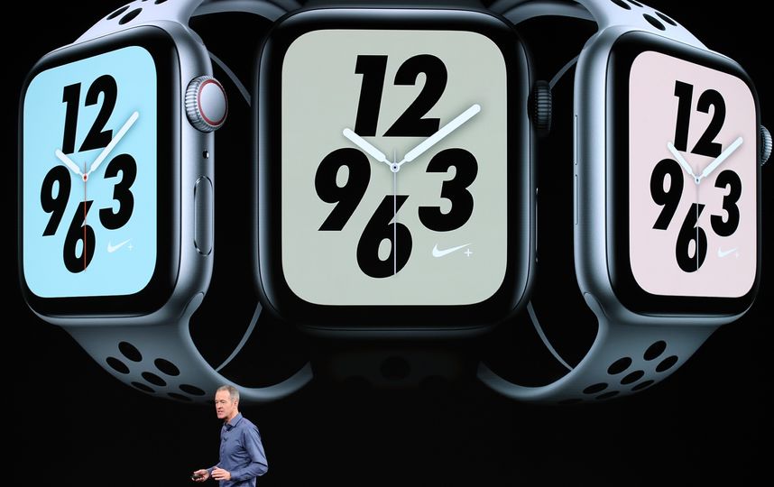 Apple презентовали новое поколение часов. Фото Getty