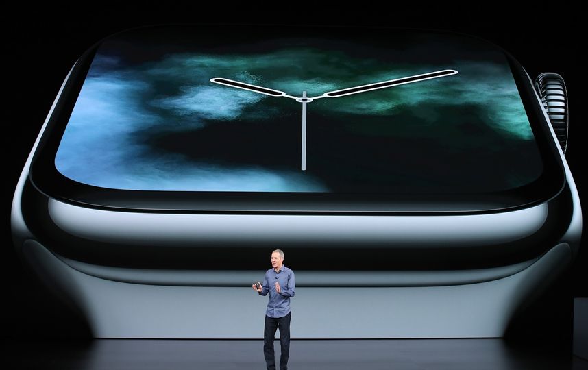 Apple презентовали новое поколение часов. Фото Getty