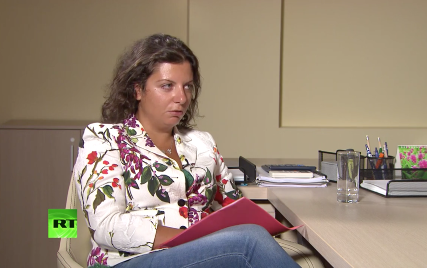 Подозреваемые в отравлении Скрипалей поговорили с Маргаритой Симоньян. Фото Скриншот интервью.