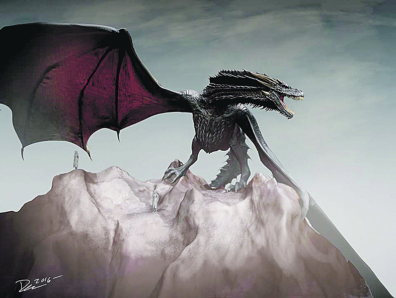 Драконы, созданные Дэном Кэтчером. Фото Предоставлено организаторами