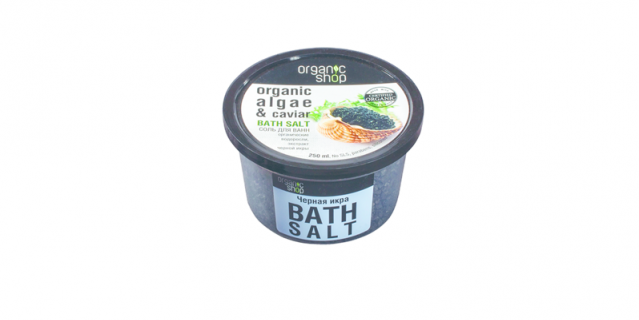 Organic Shop "Чёрная Икра", Cоль для ванн. Organic Shop "Чёрная Икра", Cоль для ванн.