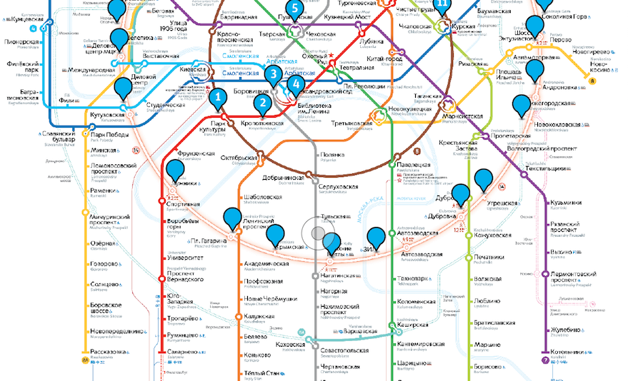 Карта предоставлена Московским метрополитеном. Фото Инфографика: Андрей Казаков