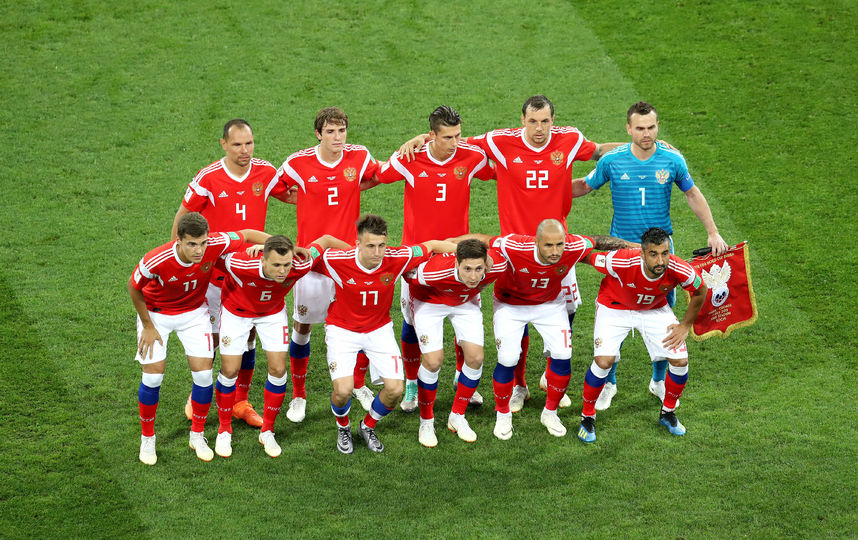 Сборная России по футболу. Фото Getty