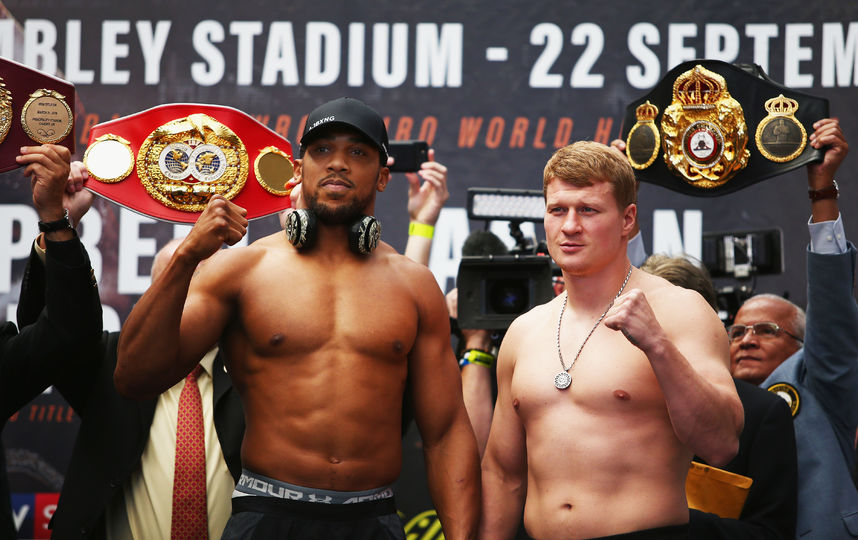 Бой Александр Поветкин Энтони Джошуа где смотреть