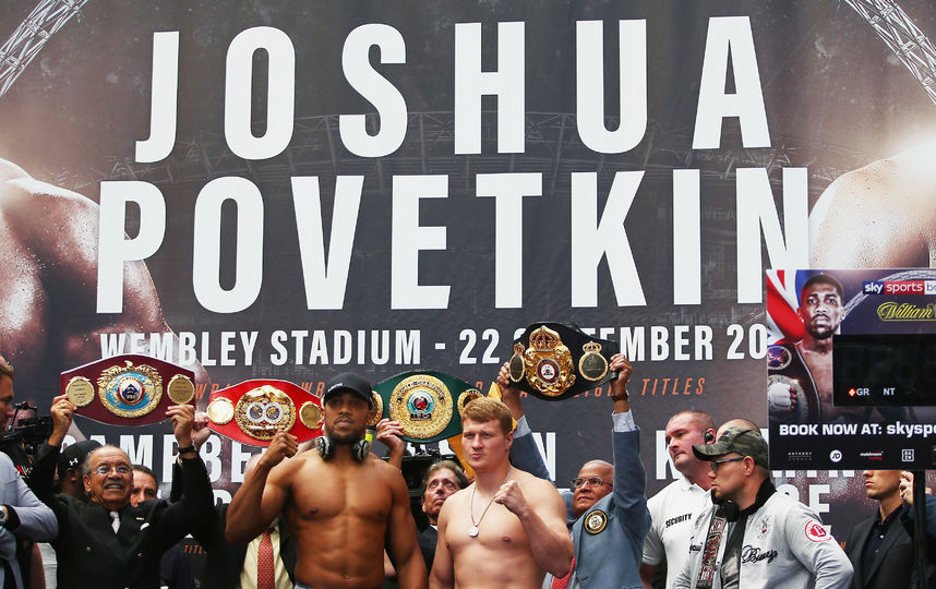 Бой Александр Поветкин Энтони Джошуа где смотреть