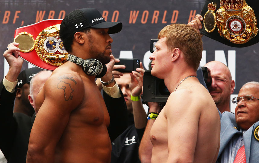 Бой Александр Поветкин Энтони Джошуа где смотреть