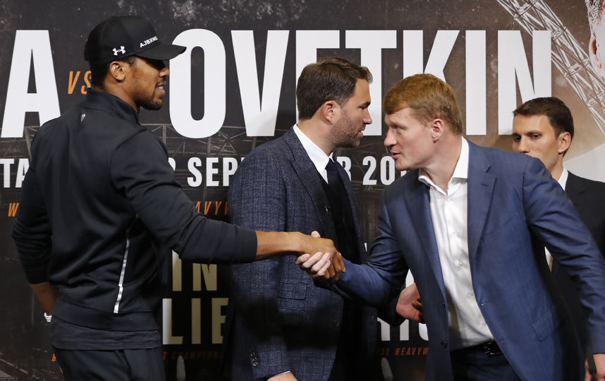 Бой Александр Поветкин Энтони Джошуа где смотреть