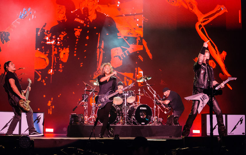 Группа Metallica. Фото Getty