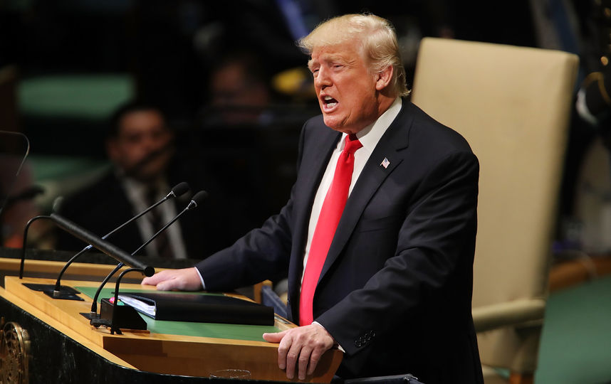 Трамп выступил на Совете Безопасности ООН. Фото Getty