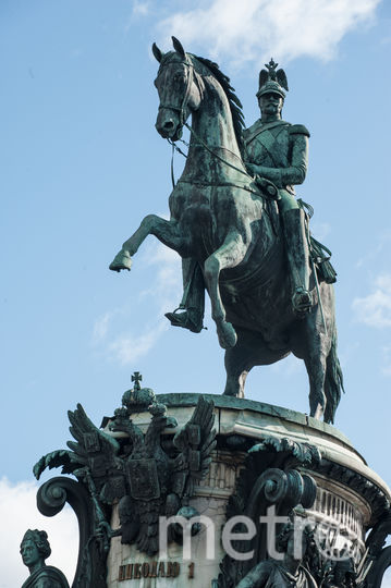 Памятник Николаю I в Петербурге. Фото Святослав Акимов, "Metro"