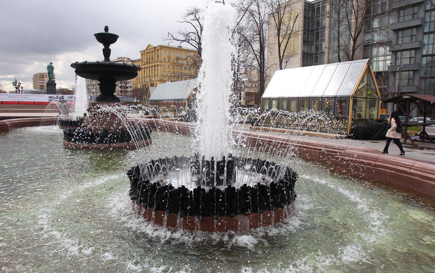 В Москве завершился сезон работы фонтанов. Фото Василий Кузьмичёнок