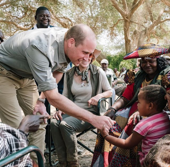 Принц Уильям побывал в Кении. Фото Скриншот Instagram: @kensingtonroyal 