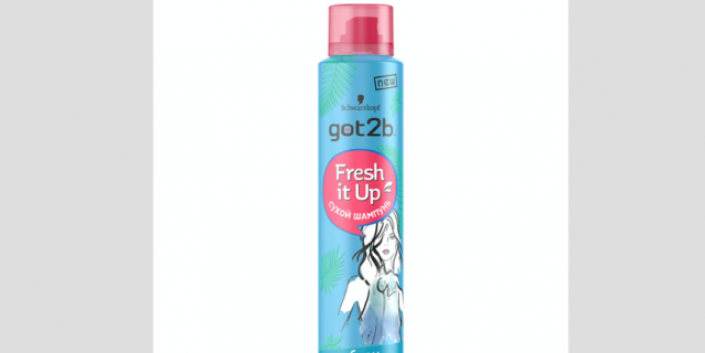 Сухой шампунь Got2b Fresh it Up "Объём. Тропический бриз". Сухой шампунь Got2b Fresh it Up "Объём. Тропический бриз".