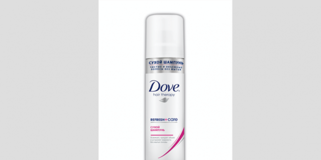 Сухой шампунь Dove Fresh+Care. Сухой шампунь Dove Fresh+Care.