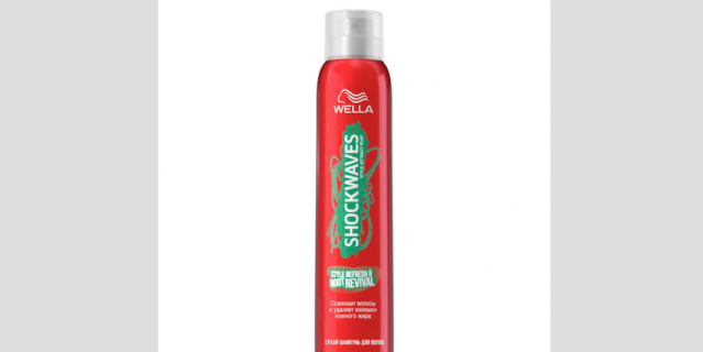 Сухой шампунь Wella Shockwaves Root Revival. Сухой шампунь Wella Shockwaves Root Revival.
