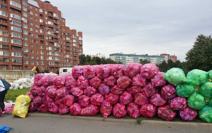В Петербурге пройдет 23 акции по раздельному сбору мусора. Фото vk.com/rsbor, vk.com