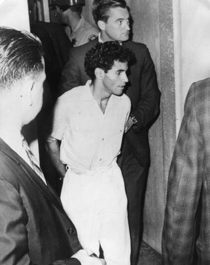 Убийца Роберта Кеннеди (в центре, снизу). Фото Getty