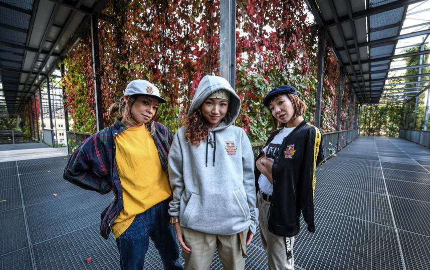 B-girls из Японии. Фото Предоставлено Red Bull