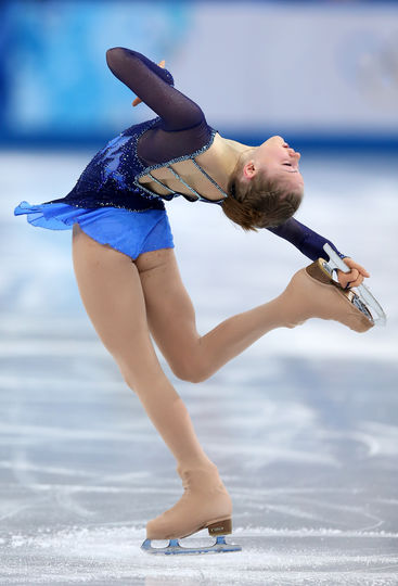 Юлия Липницкая на Олимпиаде в Сочи. Фото Getty