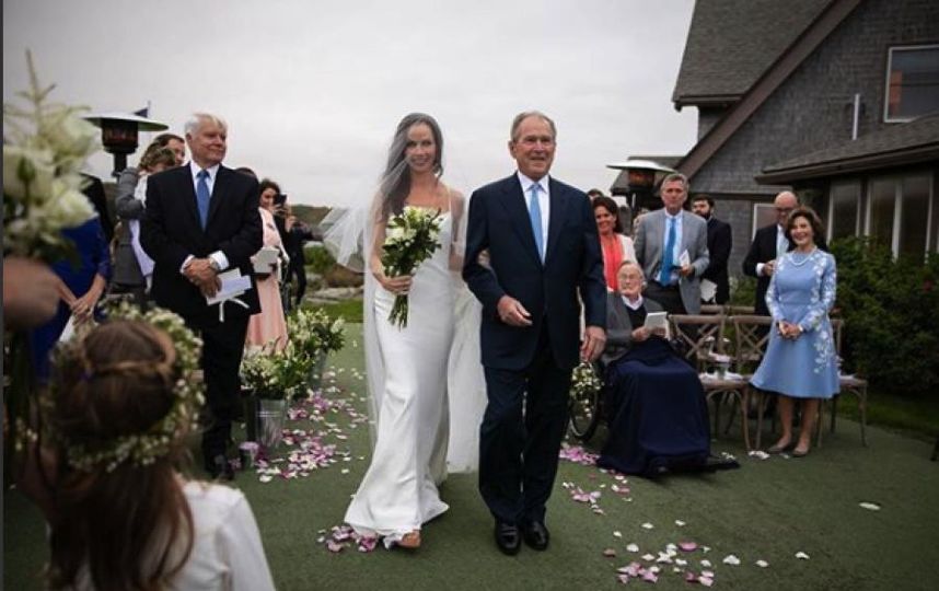 Свадьба дочери Джорджа Буша. 