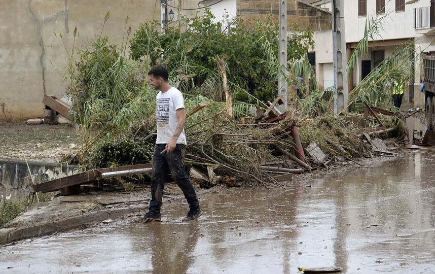 На Майорке страшное наводнение. Фото AFP