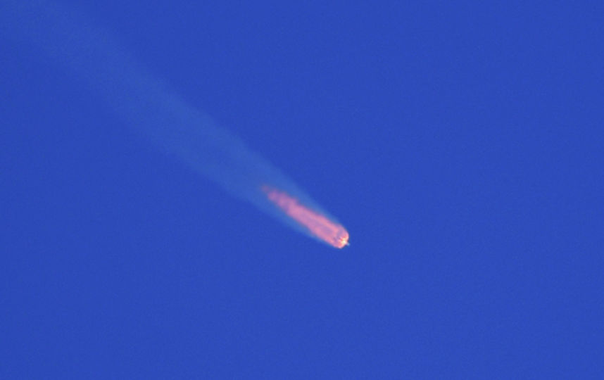 Старт ракеты-носителя "Союз МС-10". Фото РИА Новости
