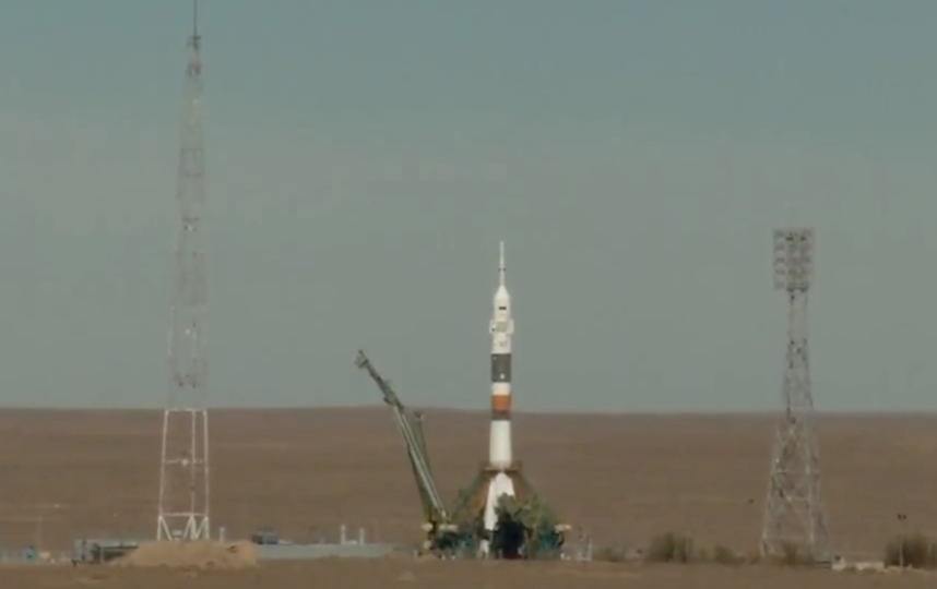 Старт ракеты 11 октября. Фото Скриншот видео YouTube / NASA, Скриншот Youtube