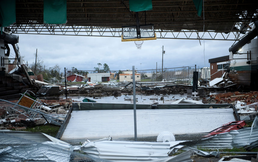Последствия урагана "Майкл". Фото AFP