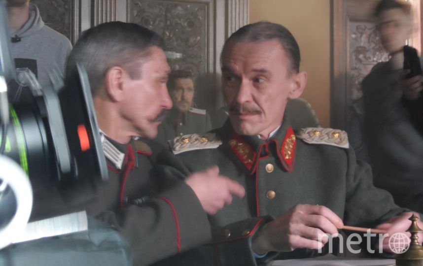 В роли немецкого генерала в сериале «Троцкий». Фото  предоставлены Юрием Стебаковым, "Metro"