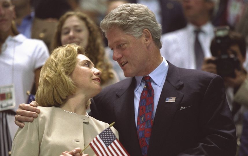 Билл и Хиллари Клинтон. Фото Getty