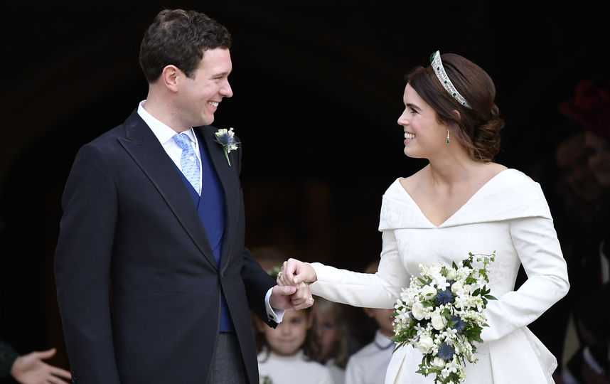 Свадьба принцессы Евгении и Джека Бруксбэнка. Фото Getty