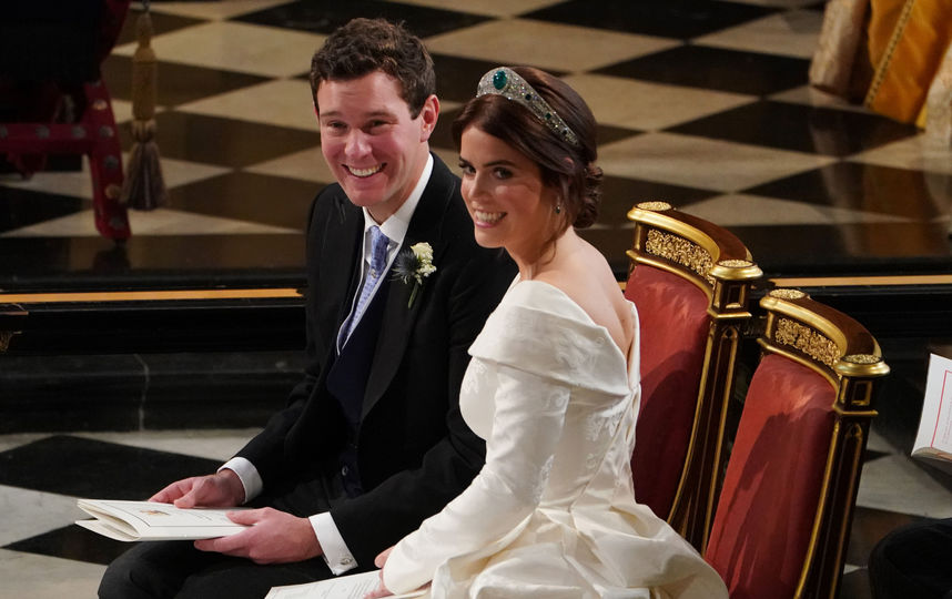 Свадьба принцессы Евгении и Джека Бруксбэнка. Фото Getty