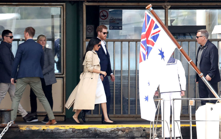 Принц Гарри и Меган Маркл в Австралии. Фото Getty