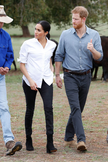 Принц Гарри и Меган Маркл в Австралии. День второй. Фото Getty