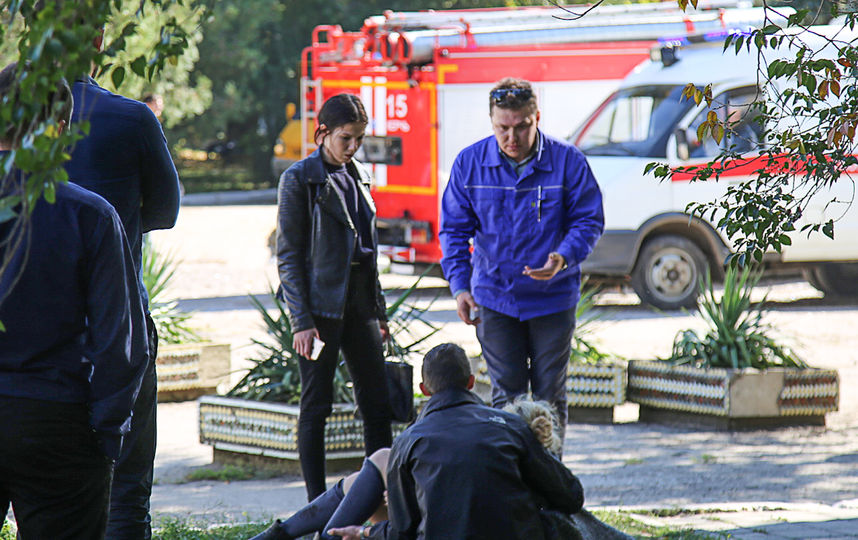 Трагедия в Керчи. Фото AFP