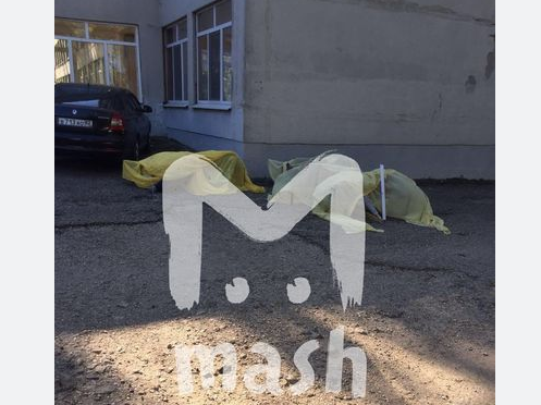 Трагедия в Керчи. Фото скриншот видео Mash
