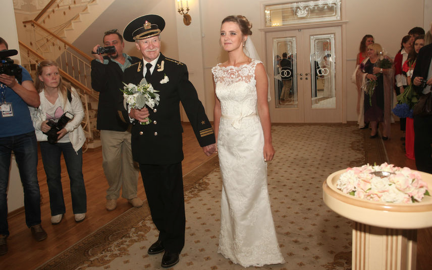 Свадьба Ивана Краско и Натальи Шевель в 2015 году. Фото "Metro"