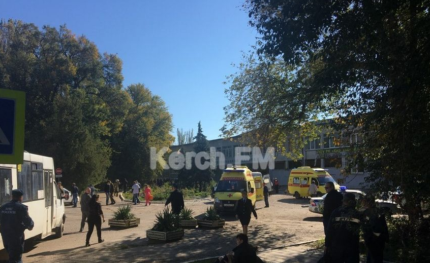 Количество пострадавших при взрыве и стрельбе в Керчи достигло 73 человек. Фото скриншот видео Kerch.FM
