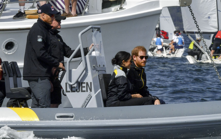 Принц Гарри и Меган Маркл приехали в Австралию на "Игры непокорённых". Фото AFP