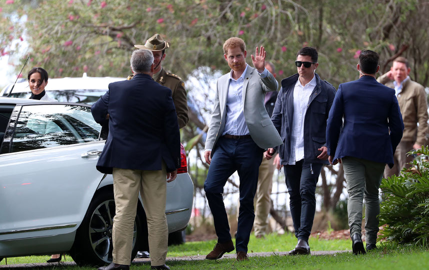 Принц Гарри и Меган Маркл приехали в Австралию на "Игры непокорённых". Фото AFP
