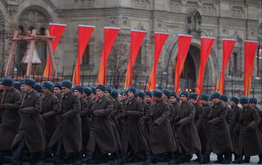 Торжественный марш на Красной площади в 2017 году. Фото Василий Кузьмичёнок