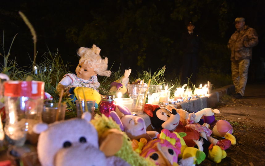 Фото с места трагедии в Керчи. Фото AFP