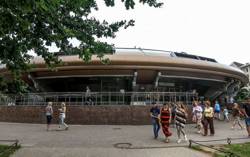 Станция метро "Горьковская". Фото Wikipedia