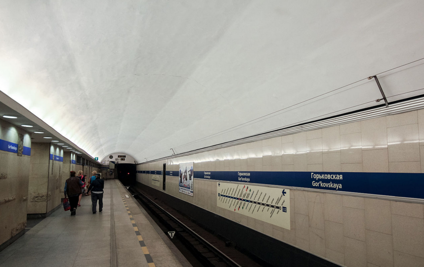 Станция метро "Горьковская". Фото Wikipedia