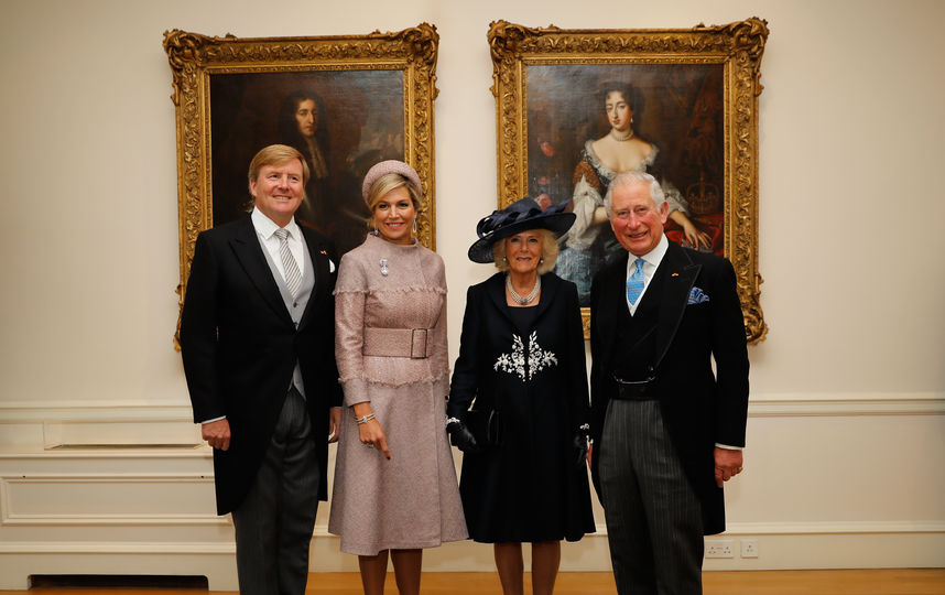Король и королева Нидерландов с принцем Чарльзом и Камиллой. Фото Getty